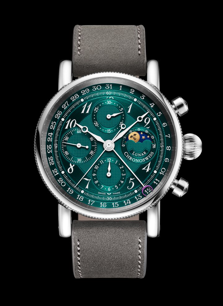 Chronoswiss unveils the Lunar Chronograph Aurora