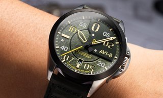 AVI-8 unveils a pilot watch with multilayered dial