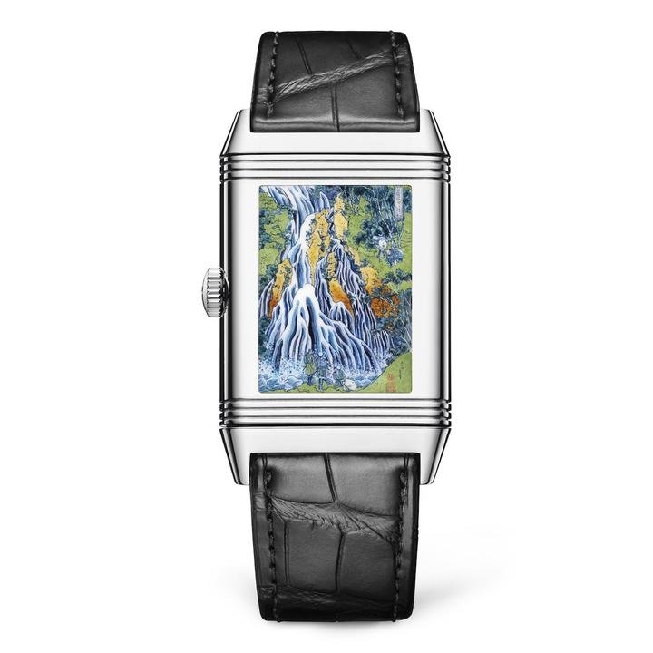 Jaeger-LeCoultre's subtle Reverso Tribute Enamel Hokusai