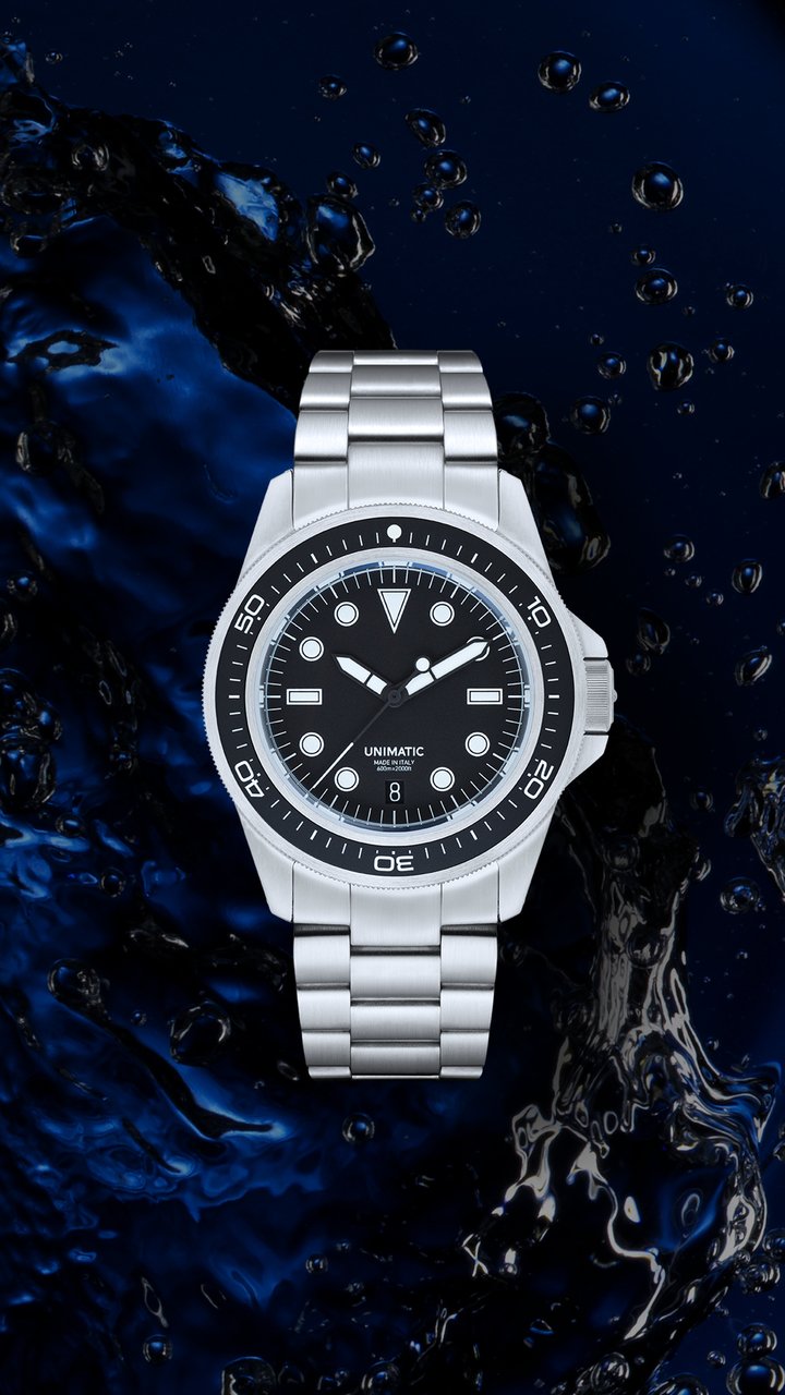 Unimatic expands the Prodiver line with 600 meters of water resistance