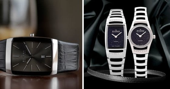  Skagen Denmark Black Label Collection