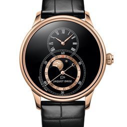 Jaquet Droz Grande Seconde Moon Black Enamel