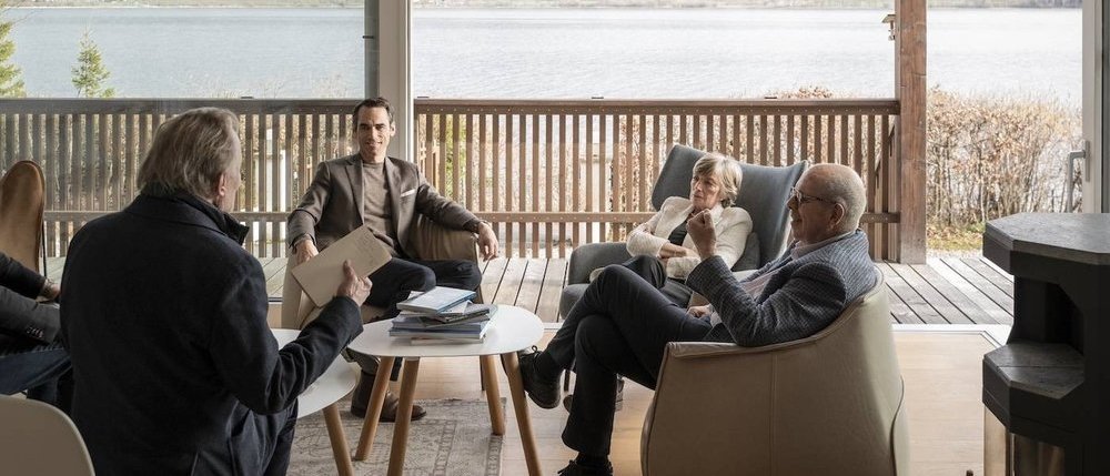 A lakeside conversation with the Meylan family