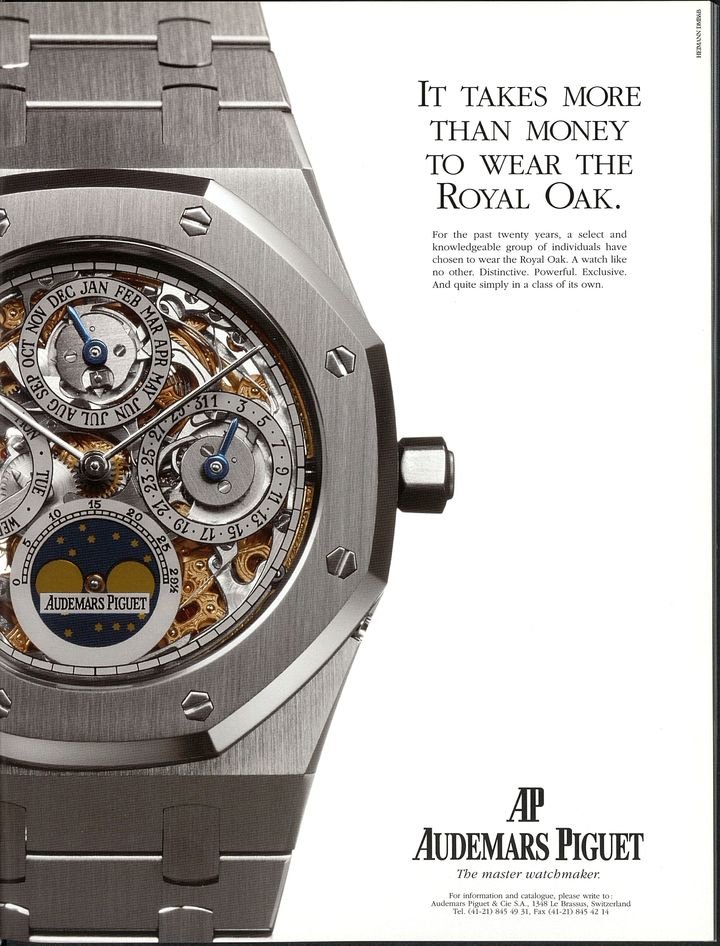 An iconic watch in Europa Star's archives: the Royal Oak