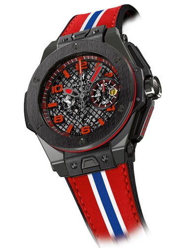 Big Bang Ferrari Black Ceramic by Hublot (Side)