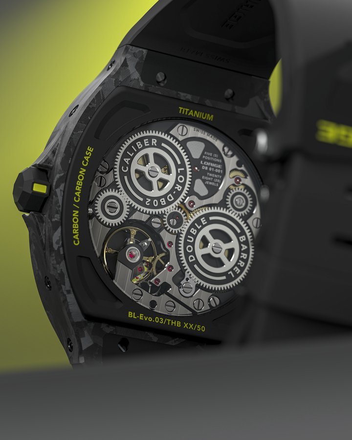 Introducing the Lorige BL-Evolution Hyperblack and Bleu Asphalte