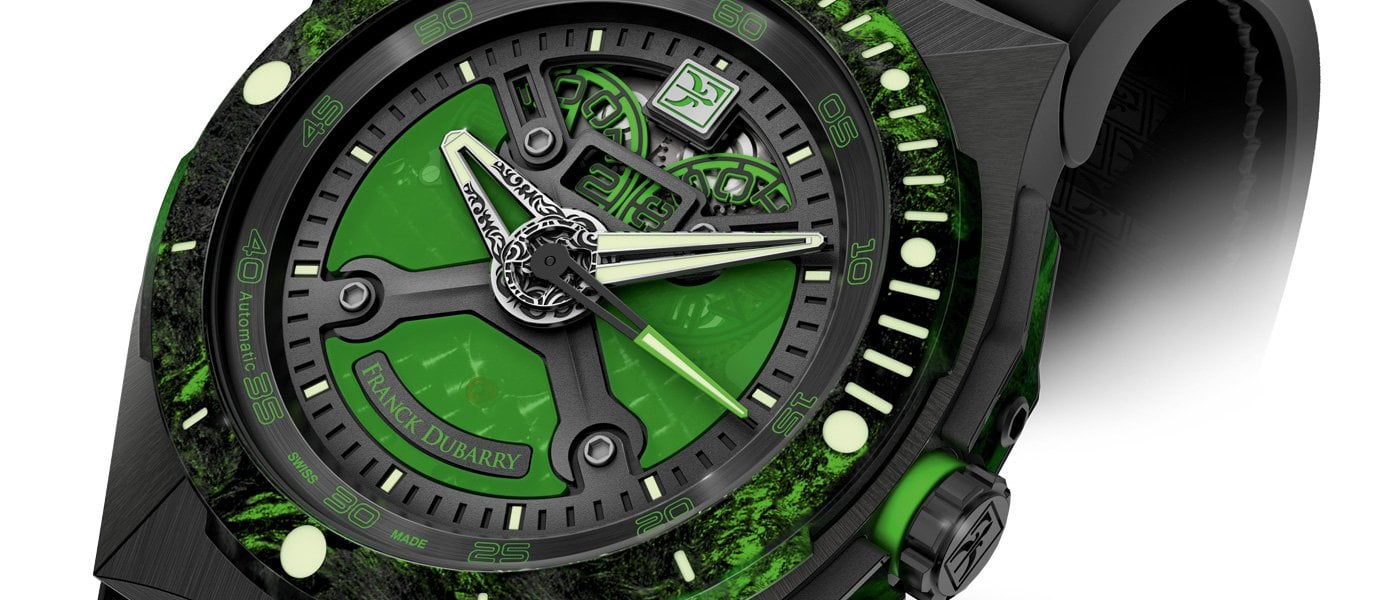 Franck Dubarry Diver Green Carbon