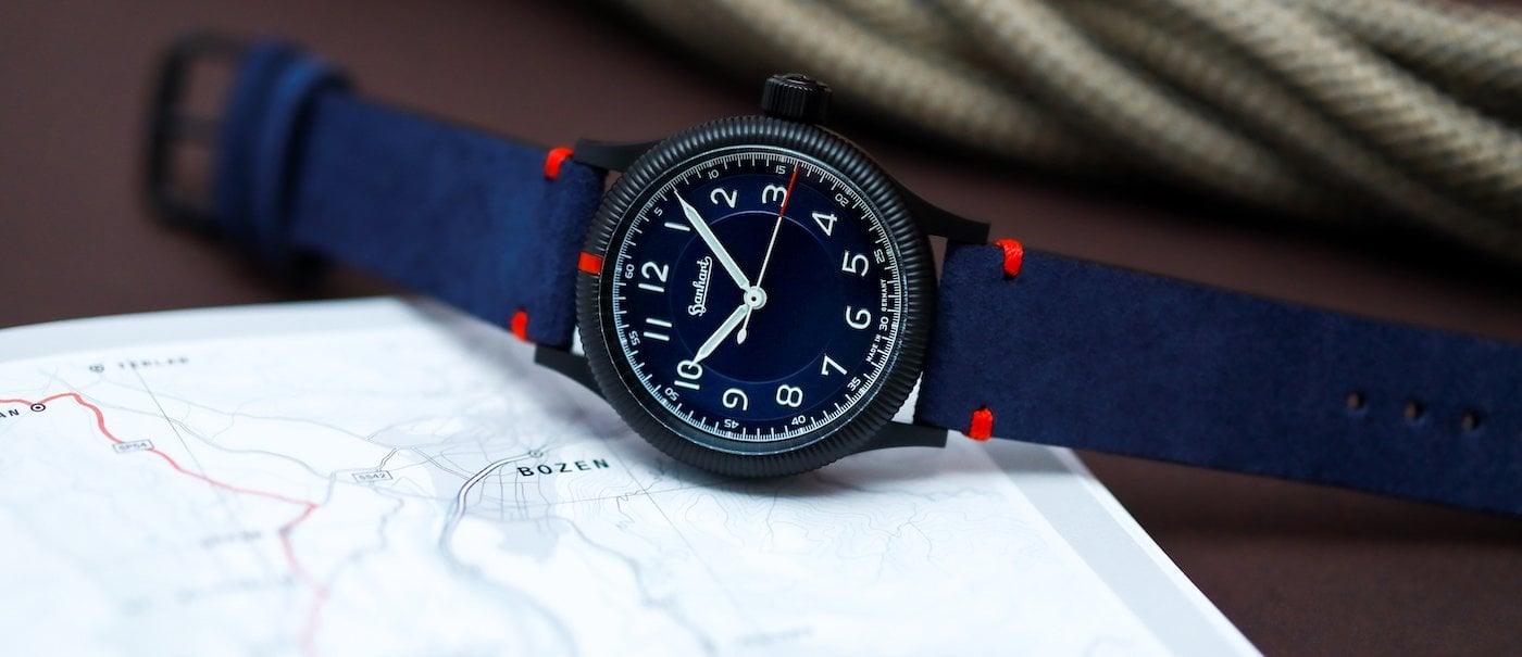 Hanhart Pioneer Flieger One NightBlue