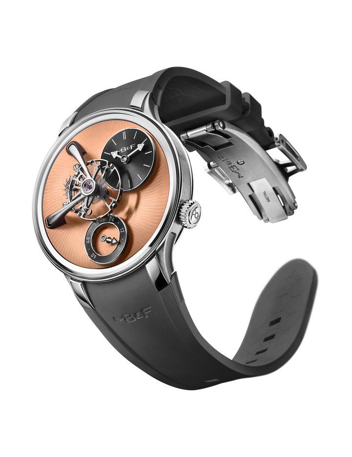 With the LM101 EVO, MB&F's Legacy Machine gets a sporty reinvention