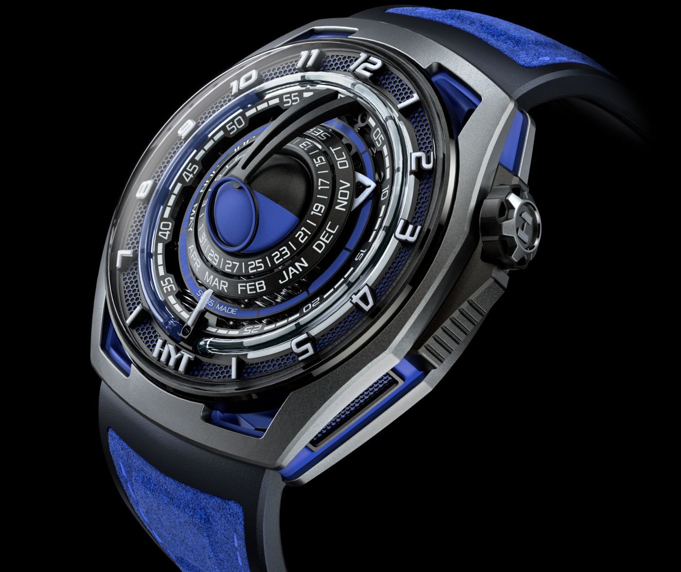 HYT's new face: the Supernova Blue Moon Runner