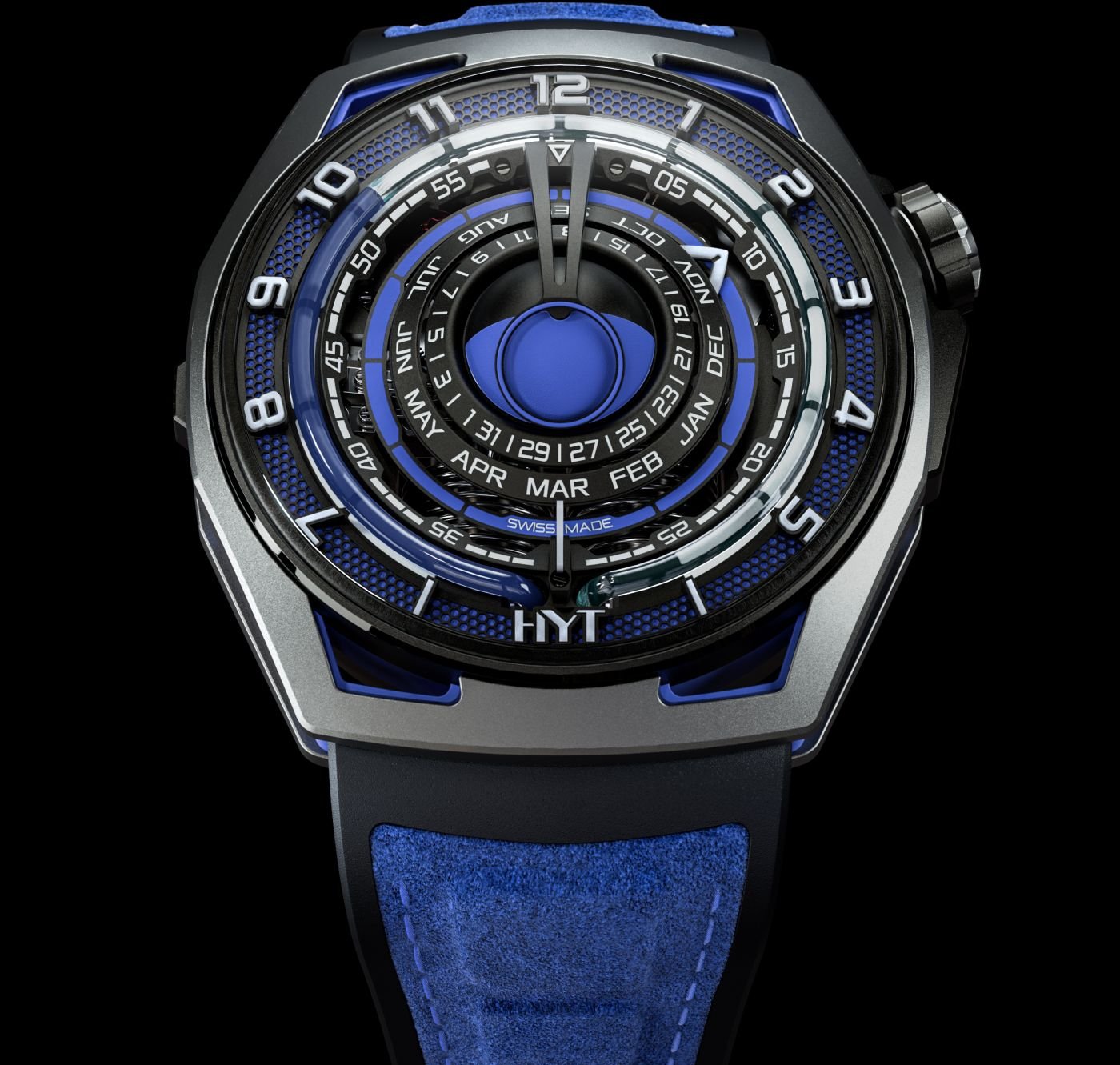 HYT's new face: the Supernova Blue Moon Runner