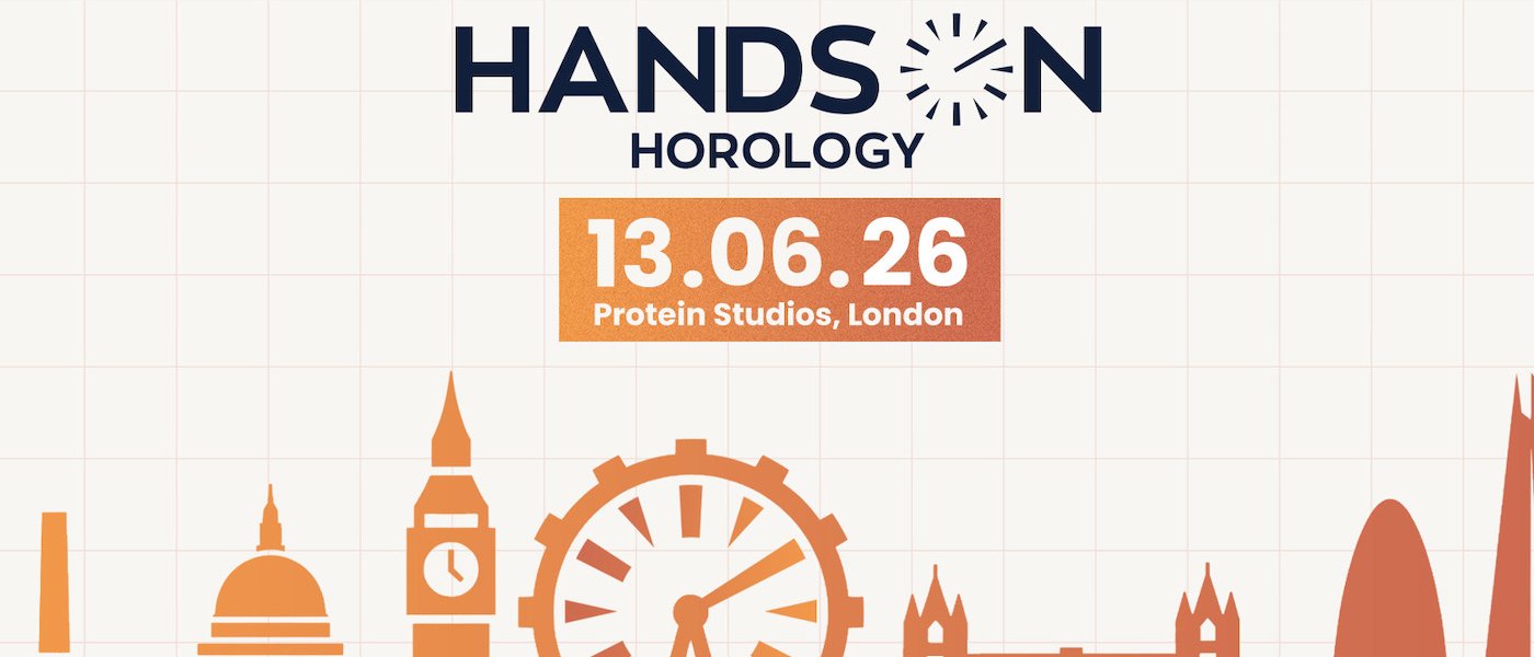 “Hands on horology” returns to London in June 2026