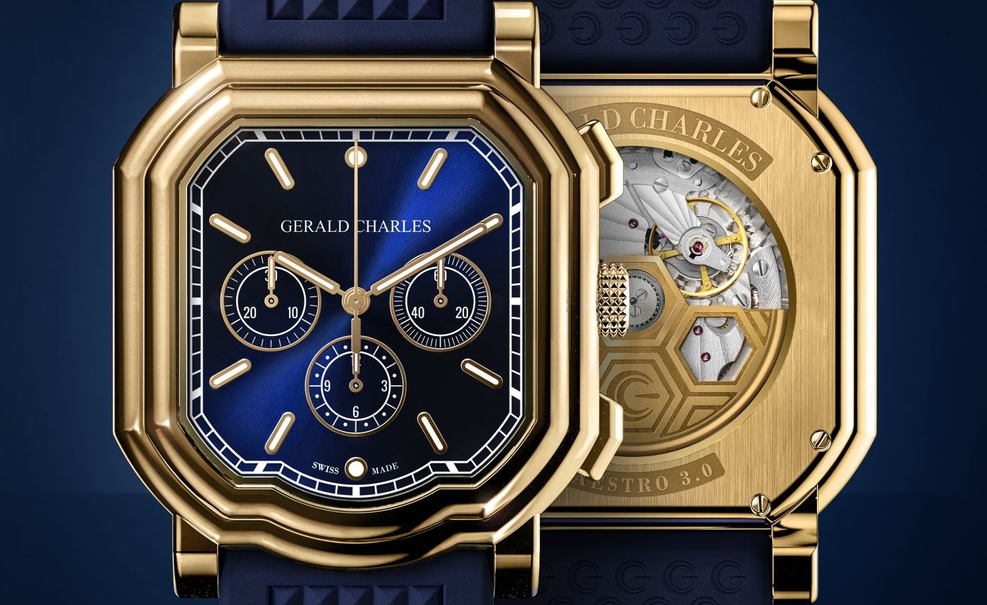 Gerald Charles presents two new 18-carat rose gold Maestro models