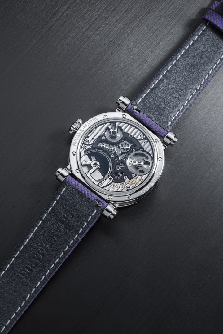 Speake Marin unveils the Openworked Tourbillon Purple Hour
