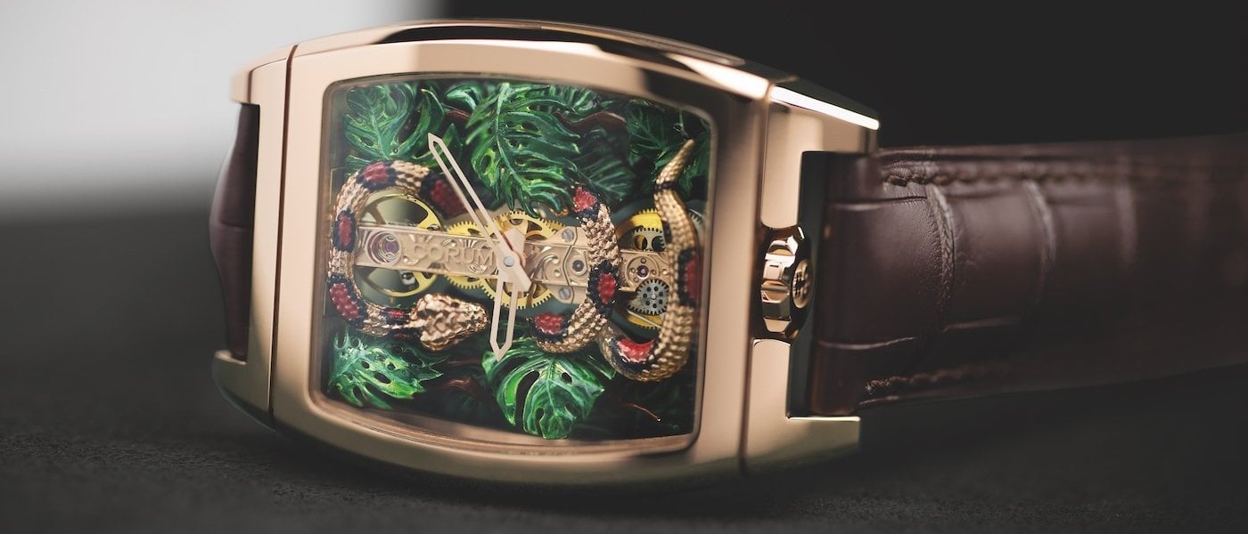 Corum unveils the Golden Bridge “Serpent” unique piece