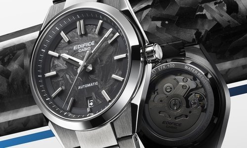 Casio unveils first-ever mechanical movement in its Edifice line