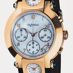 Delaneau Three Time Zones Chronograph