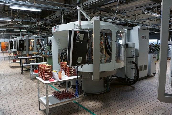 View of the France Ebauches manufacture in Maîche