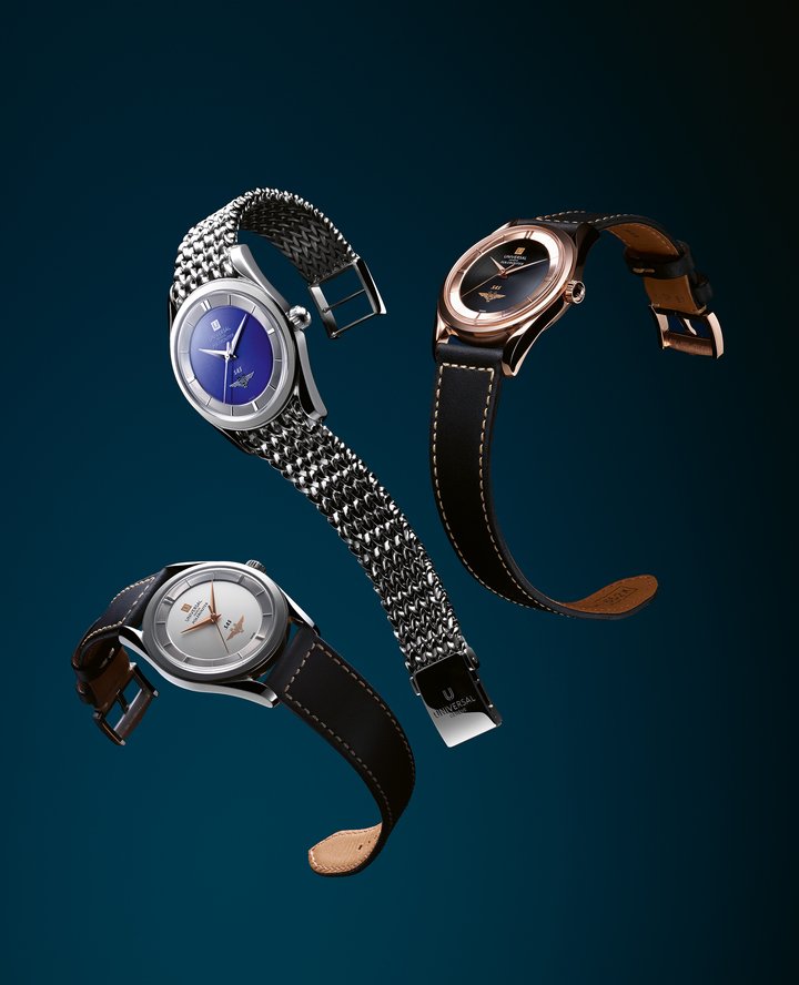 Last year, Universal Genève unveiled three watches as a tribute to the legendary Polerouter, with a reimagined case and historic micro-rotor movement.