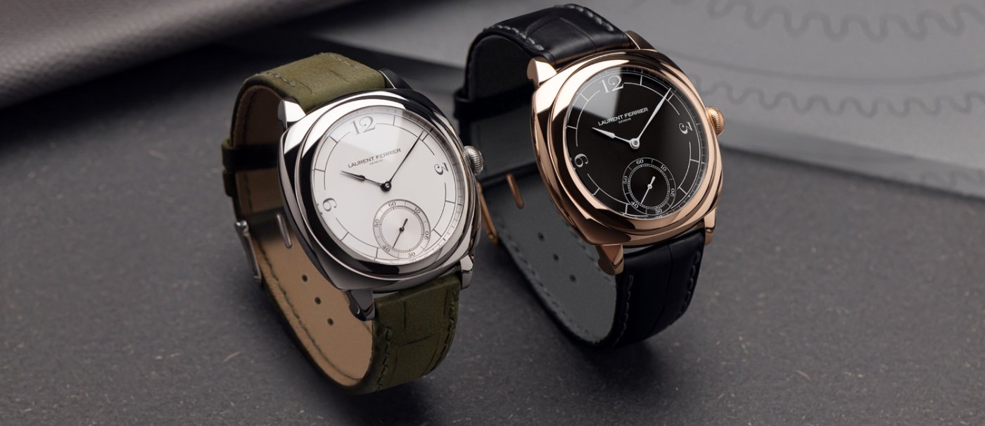 Laurent Ferrier gives a retro flavour to the Square Micro-Rotor