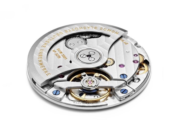 The in-house balance spring and DUW 3001 calibre are examples of the German brand's independence.