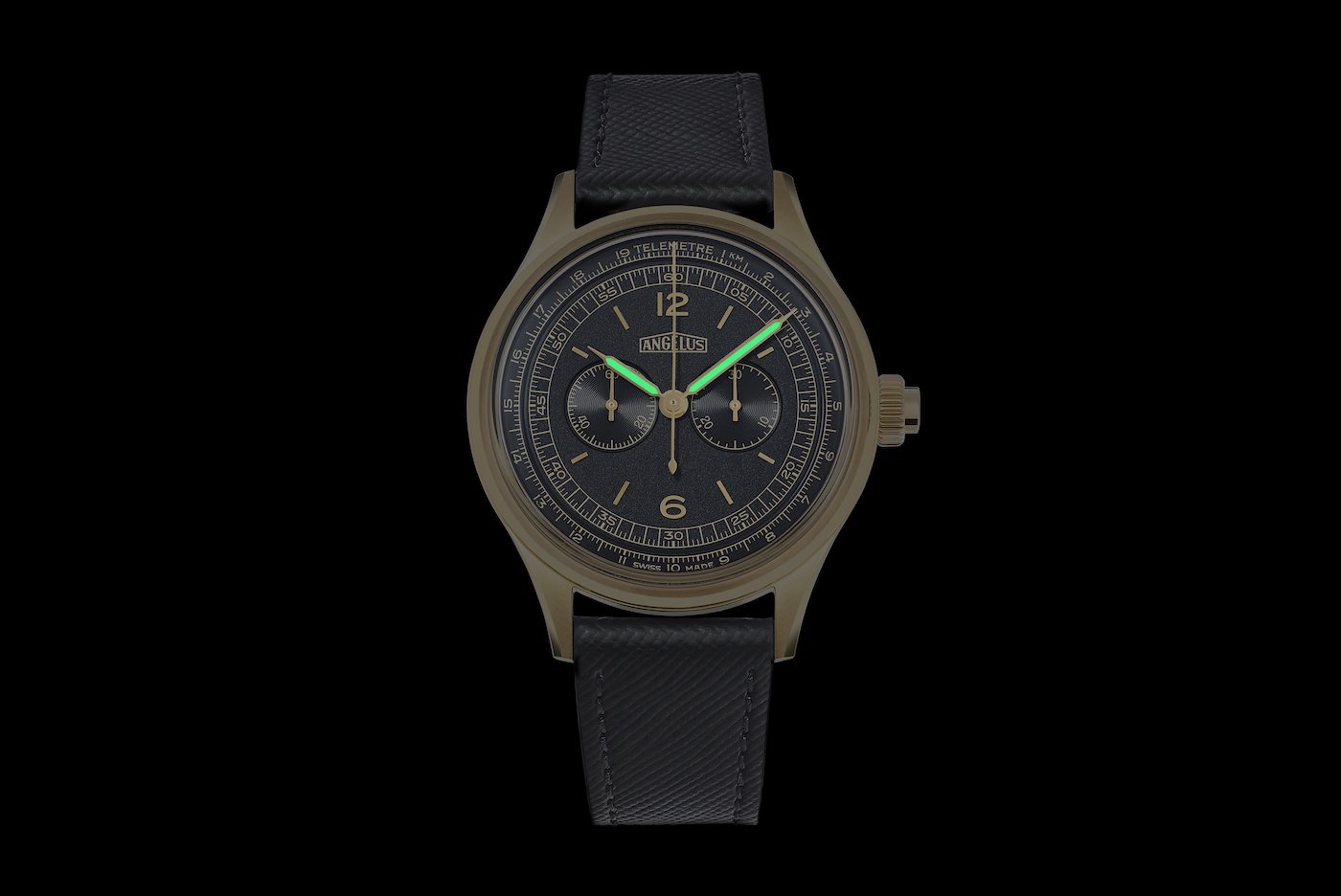 Angelus x Massena LAB Chronographe Télémètre – A vintage soul reborn