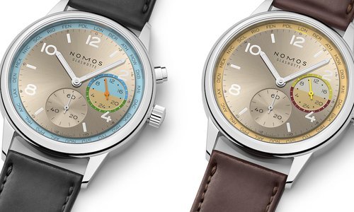 Nomos Glasütte presents two new Club Sport neomatic Worldtimer models