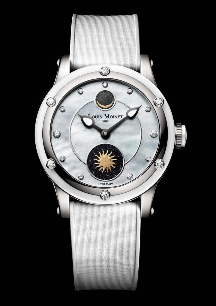 The magical dance of Sun and Moon by Louis Moinet 