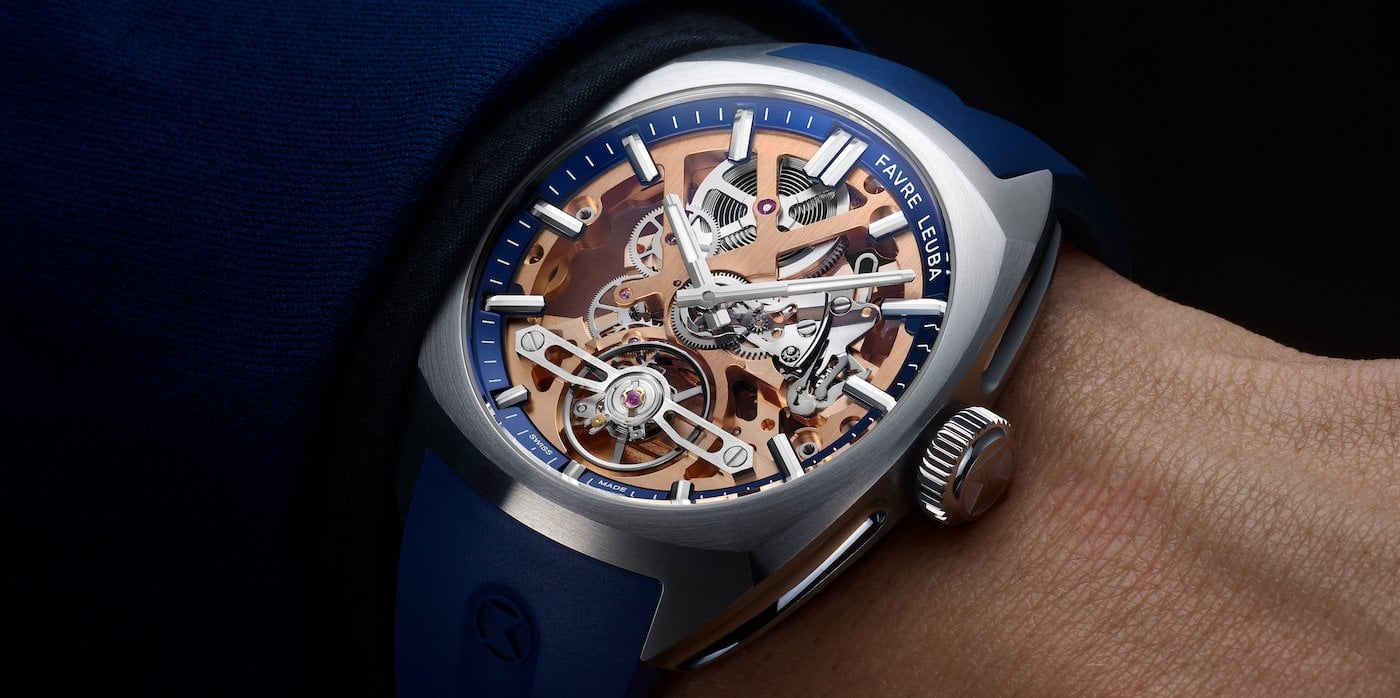 Favre Leuba Chief Skeleton: the brand's first-ever skeleton watch