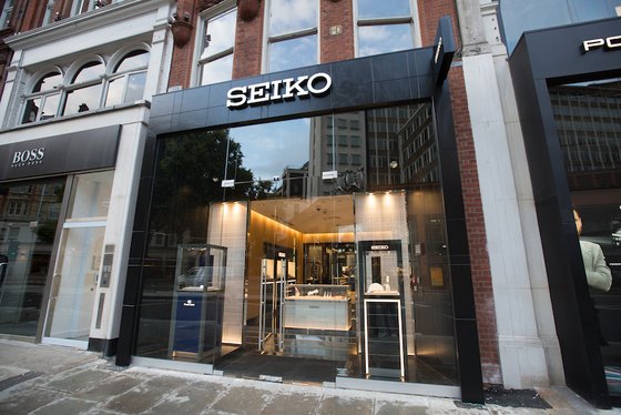 Seiko opens flagship boutique in London