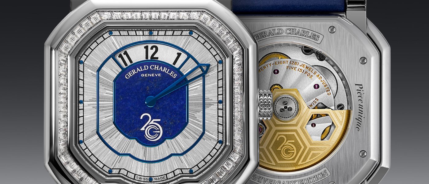 Gerald Charles introduces a unique diamond-set piece