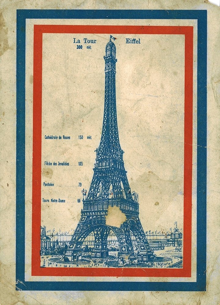 Exposition universelle de Paris leaflet, 1889. Tissot Archive.