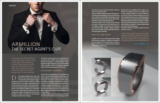 ARMILLION - The secret agent's cuff