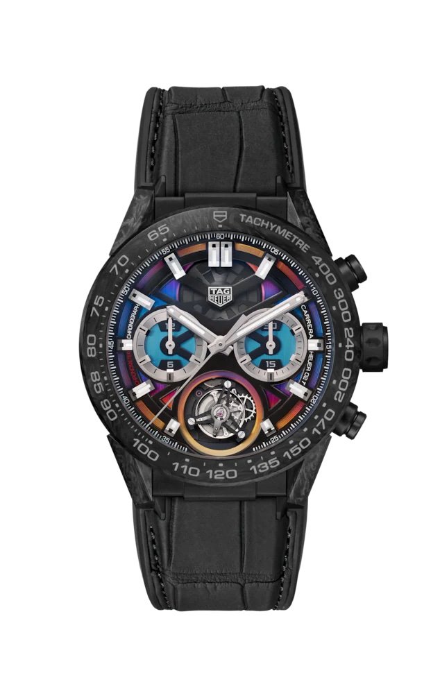 TAG Heuer's new Carrera Chronograph Tourbillon Polychrome