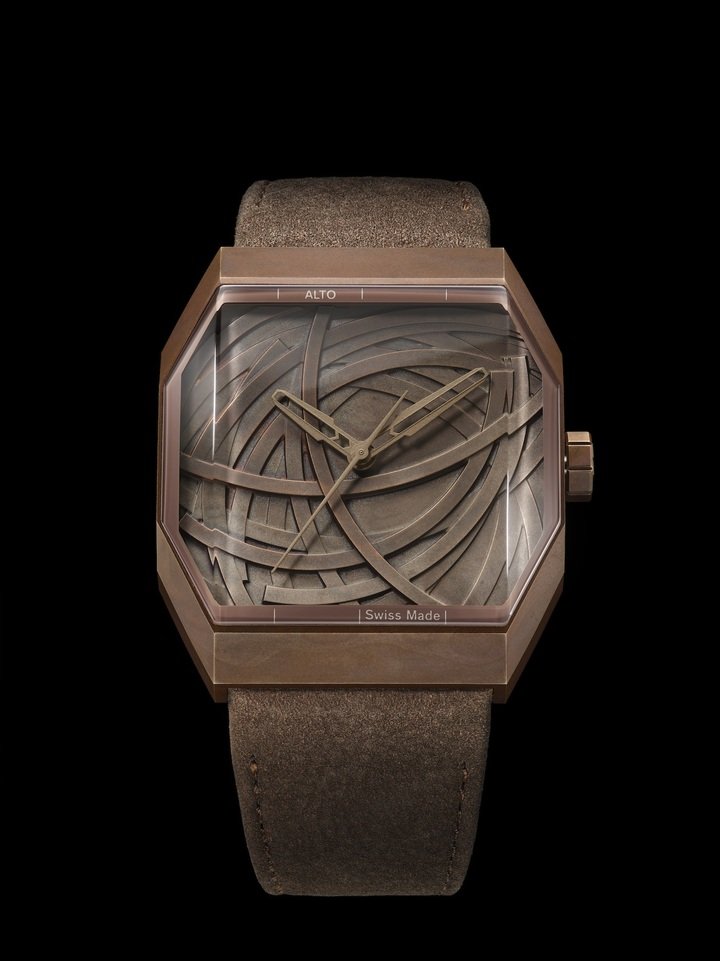Alto x Bernar Venet: translating monumental art into watchmaking