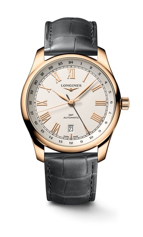 New: GMT models in gold in the Longines Master Collection