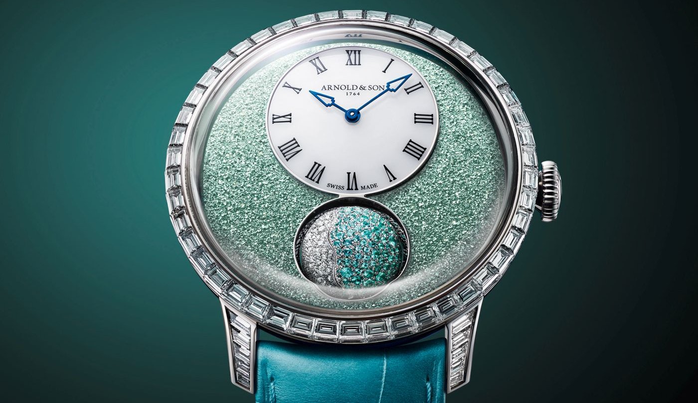 Arnold & Son's Luna Magna Ultimate II: A lagoon-blue moon