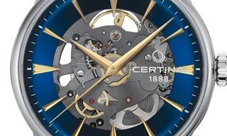 The new Certina DS-1 Skeleton: designed with light in mind 