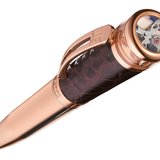 The TF Est. 1968 Tourbillon Open Side Roller Pen (Rose Gold)