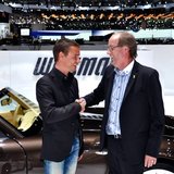 Arnaud Faivre and Friedhelm Wiesmann at the 2013 Motor Show in Geneva