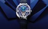 Louis Vuitton Voyager Flying Tourbillon “Poinçon de Genève” Plique-à-jour