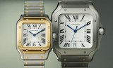 Cartier Santos takes flight: titanium lightness and luminous innovation