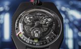 Introducing Urwerk's UR-100V Full Black Titanium Jacket 