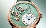 DSTB 42 by Arnold & Son: True-Beat Seconds in Mint Green and Ascot Blue