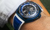 HYT unveils Hastroid Blue Star in an electrifying blue magnesium case